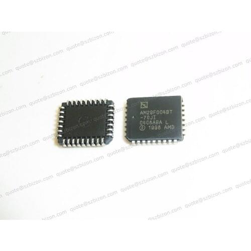 Fast & Free Shipping 10pcs/lot AM29F004BT-70JI IC PLCC32