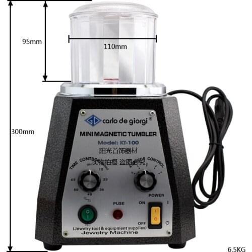 Diy jewelry making Mini Magnetic Tumblers with 1KG Magnetic Polishing Pins