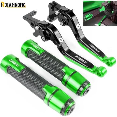 For Kawasaki Z1000SX Z1000-SX 2017 2018 Motorcycle Accessories CNC Brake Handle Adjustable Brake Clutch Levers Handbar End Grip