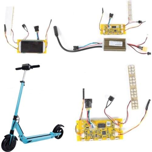 Electric Scooter Display Screen with 36V Motherboard Controller Driver Skateboard Replacement Accessories for Kugoo S1 S2 S3