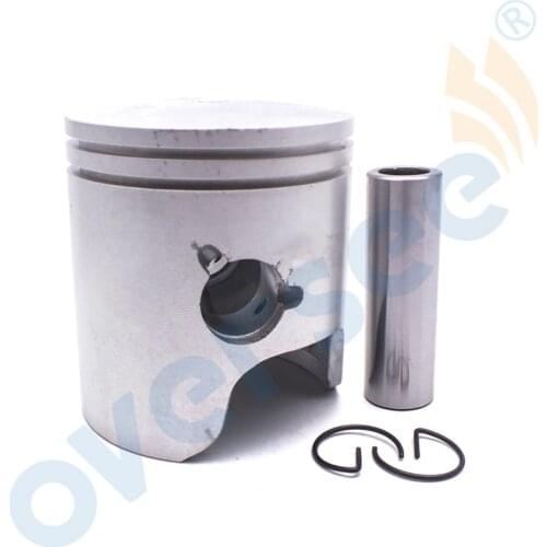 OVERSEE 3Cyl Piston Kit Std 6H4-11631-00-95 Replace for Yamaha Outboard Engine 40HP 50HP