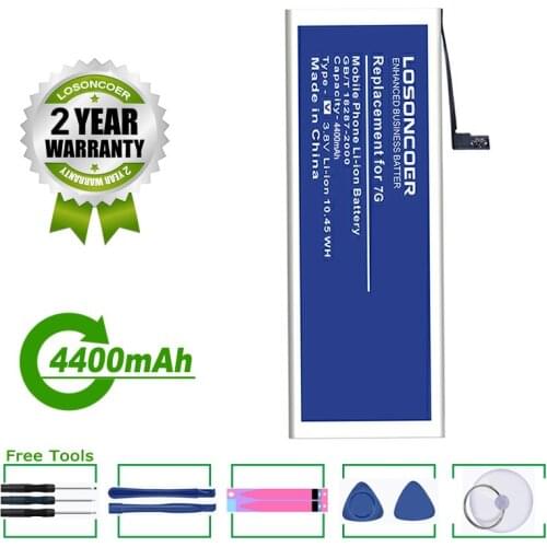 LOSONCOER Battery 4100mAh For iPhone 7 Battery