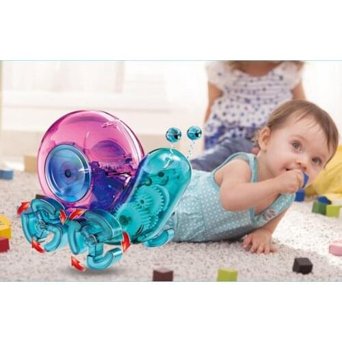 Solar Snail Toys Kit Educational Learning Solar Kit DIY Learning Toys