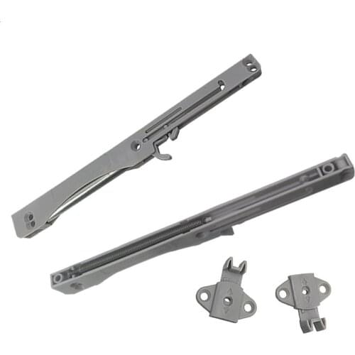 2PC/Lot Automatic retracting drawer slides Sliding door buffer Damper Furniture fittings Guide Rail Hardware Accessories