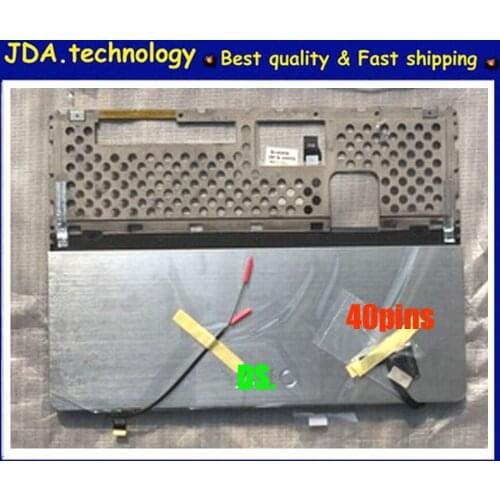 MEIARROW New Silve back cover FOR SONY Vaio SVF15N SVF15N17CXB SVF15NB1GL OFHD STAND ASSY Hinges &40PIN LCD Video Cable