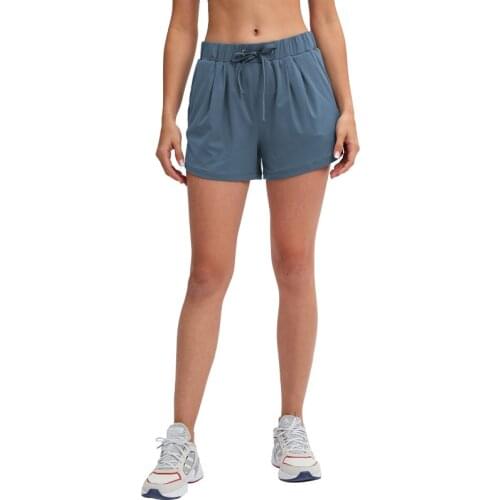 NWT 2021 Yoga Short buttery soft stretchy Shorts 2 Out Pocket Sports Shorts Tummy Control Workout Running Athletic RunningShorts