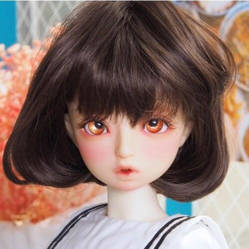 Full Set Top quality 1/4 bjd female girl doll Mako fashion short hair SDM body joint art manikin model kids toy best gifts resin