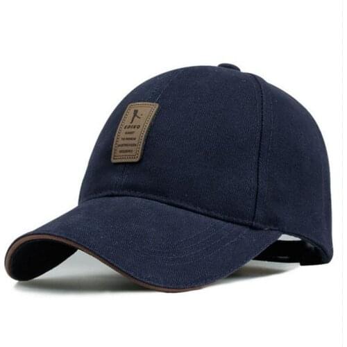 Seioum Baseball Cap Mens Adjustable Cap Casual leisure hats Solid Color Fashion Snapback Summer Fall hat hio hop cap for women