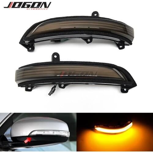 For Nissan Teana J32 2008-2012 Maxima LED Dynamic Turn Signal Blinker Sequential Side Rearview Mirror Indicator Light Lamp Trim