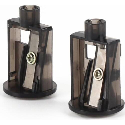 TENWIN 2pcs/set Multifunctional Automatic Electric Pencil Sharpener Blades Home Office Pencils Art Drawing Supplies