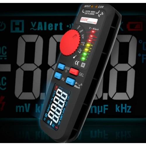 BSIDE High Precision ADM92CLPRO Pen Type Digital Multimeter True RMS Multi-function Electrician Universal Table