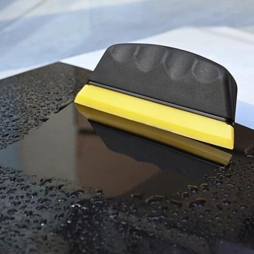 1Pcs Cleaning Tool Window Film Tint Squeegee Rubber Blade Glass Car Water Snow Shovel Ice Scraper Carbon Wrapping Tool