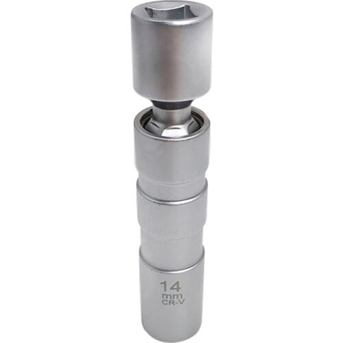 12-Point Magnetic Spark Plug 14mm Wobble Socket Fits for BMW Removal Tools