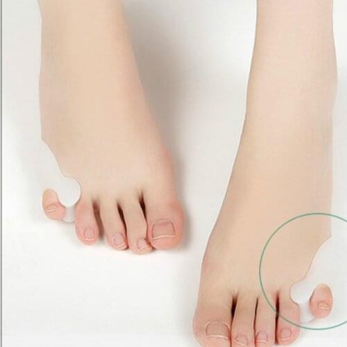 1pair Orthopedic Hallux Valgus Pro Bunion Corrector Toe Separator Stretchers Silicone Bunion Protector Pedicure foot Tool