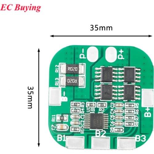 4S 14.8V 16.8V 20A 18650 Li-ion Lithium Battery Charge Circuit Protection Board BMS PCM PCB Overdischarge For Drill Motor