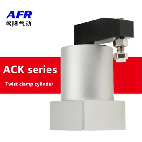 90 180 Rotating clamping cylinder with angular down pressure clamping Rotary Cylinder ACKL25X90 ACKR32X90 40X90 High Quality