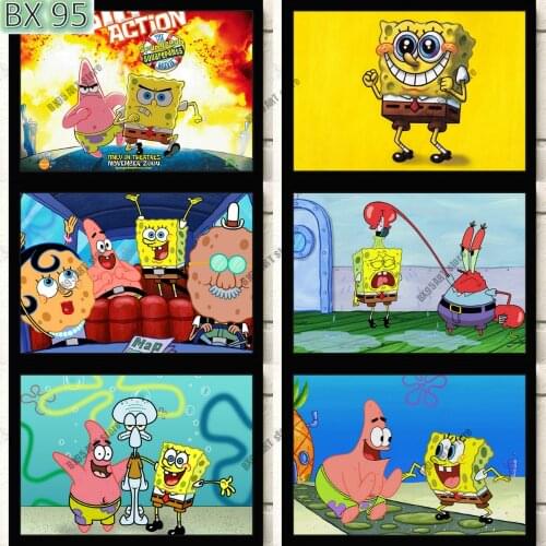 5D Diamond Painting Cartoon Anime Diamond Embroidery Full Square/Round Mosaic Cross Stitch Kits Children Home Decoration Gift