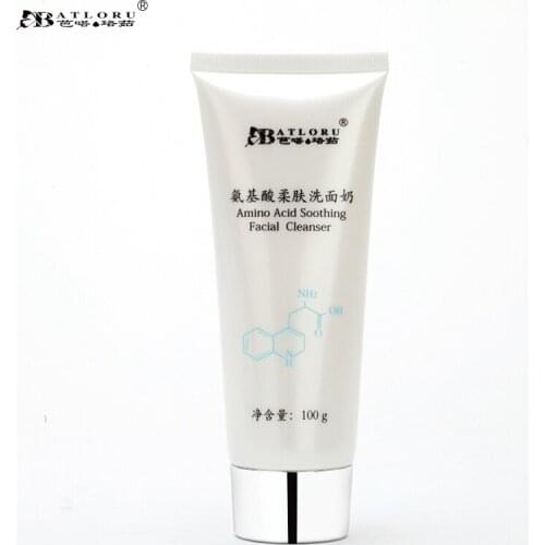 Batloru Amino Acid Facial Cleanser Anti Acne Pimples Cleanser Deep Cleansing Pores to Blackhead Moisturizing Oil Control Cleaner