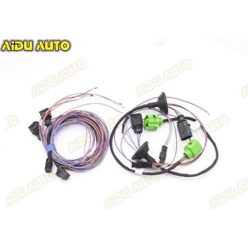 For AUDI A3 8V LED Flowing water Dynamic Sequential taillight cable wire Harness adapter
