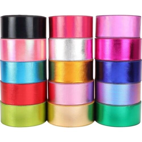 HSDRibbon Listones 3" 75mm HSD-Genuine Colorful Shiny Foil Ribbon