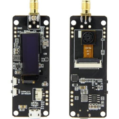 LILYGO TTGO T-Journal ESP32 Camera Module Development Board OV2640 Camera SMA Wifi 3dbi Antenna 0.91 OLED Camera Board