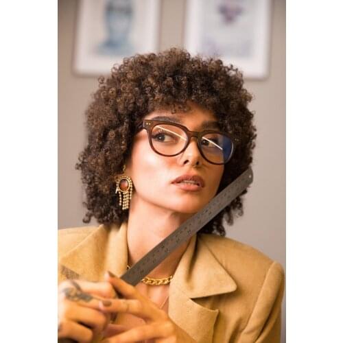 Valor Leopard Blue Light Goggles oversized Glasses Female Gradient Glasses 2021 Fashion model Vintage