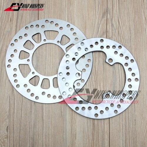 Motorcycle Front / Rear Brake Rotors Disc For Yamaha TW200 TW225 Serow 225 XT225 XT 225