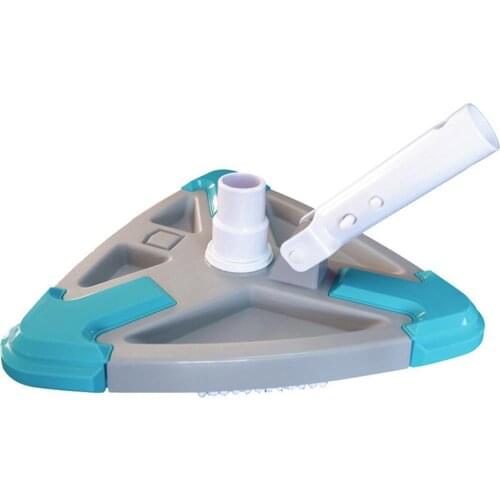 Swimming Pool Cleaning Brush Vacuum Cleaning Soft Brush Triangle Type Manual Brush Head Pool Water Cleaning Cleaning Equipment