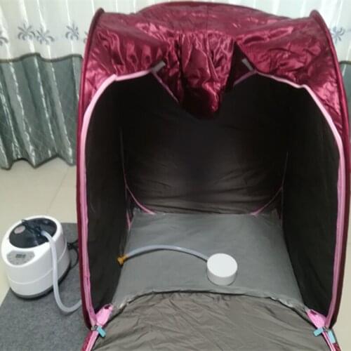 Portable Wet Steam Sauna 4L Steam Generator Personal Therapeutic Steam Sauna SPA Slimming Detox Weight Loss EU Plug Home spa