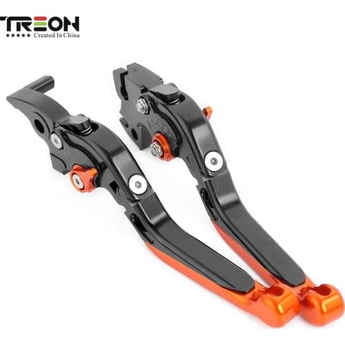 TREON Motorcycle Adjustable Brake Clutch Lever For KTM 125Duke 200Duke 250Duke 390Duke RC125 RC200 RC390 RC 125 200 250 390 Duke