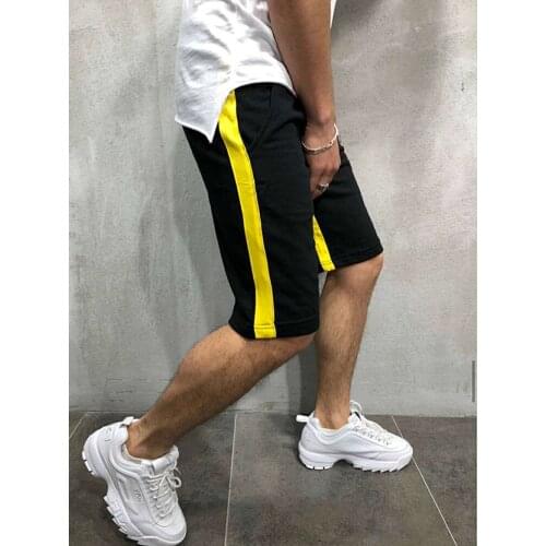 New Style Patchwork Shorts Trends Brand Outdoors 5 Point Short Pants Running Training Loose Shorts Men Casual Jogger Sweatpants