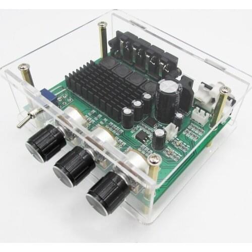 TPA3116D2 80W+80W Stereo 2.0 Amplifier Board TPA3116 RCA Digital Audio Subwoofer Speaker Preamplifier Tone Control