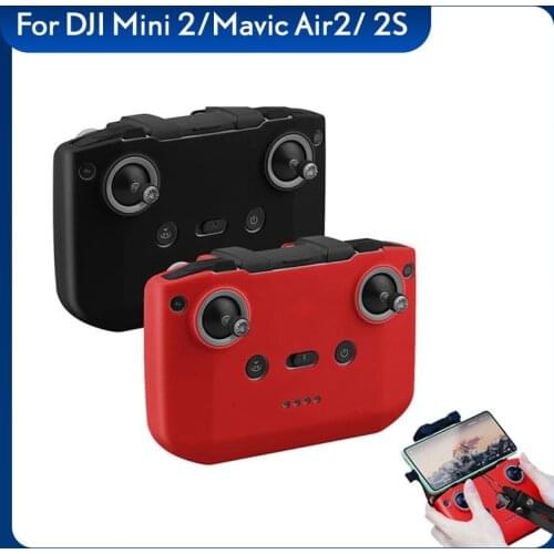 Protective Cover with Strap for DJI Mavic Air 2/2S /Mini 2 Remote Controller Silicone Protector Sleeve DJI Drone Accessories