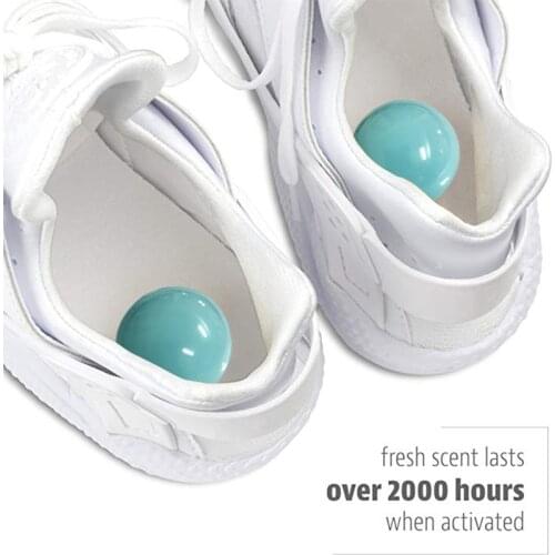1 Pair Locker And Cars Deodorizer Neutralizing Odor Shoe Freshener Deodorizer Balls Sneaker Perfume Balls For Shoes Gym Bag