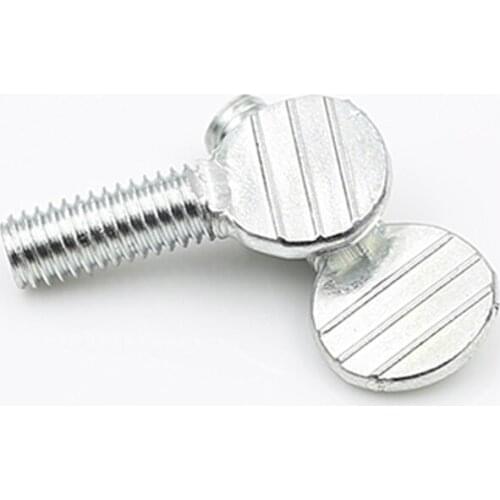 30pcs M4 M5 carbon steel thumb screws bolt home decoration bolts hand screw length 8mm-25mm