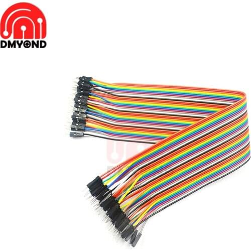 40CM 40Pin Dupont Line Free Shipping Male to Male Male to Female Female to Female Jumper Wire Dupont Cable for Arduino DIY KIT