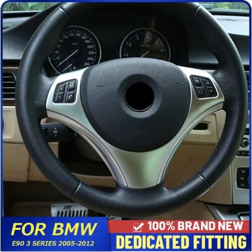 Car Accessories Steering-Wheel Kit Cover Frame For BMW E90 3 Series 2005 to 2012 Interior Decoration