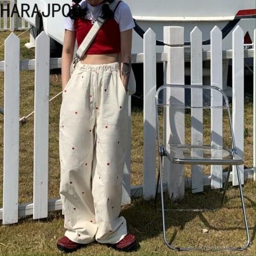 Harajpoo Women's Jeans With Embroidery