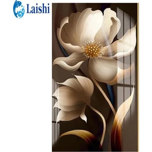 Diy round diamond painting Abstract art flower kit animal cross stitch mosaic diamond embroidery home decoration new year gift