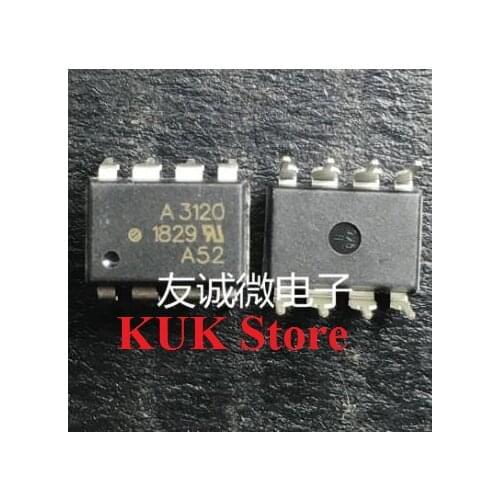 Real 100% Original NEW A3120 HCPL3120 HCPL-3120 HCPL-3120-000E DIP8 20PCS/LOT