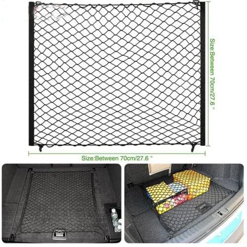 4 HooK Car Trunk Cargo Mesh Net Luggage For Honda Accord Civic CRV CR-V HRV HR-V For TOYOTA Highlander Prado Land Cruiser RAV4