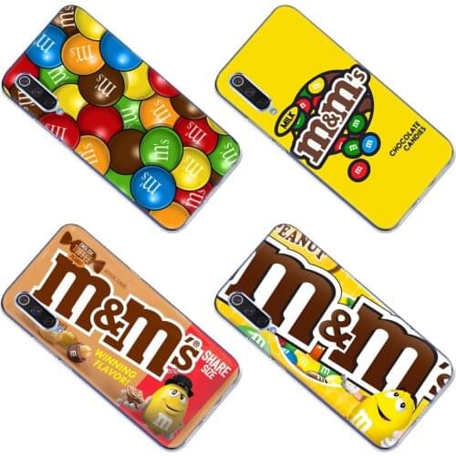 Cute Cartoon Chocolate Beans Silicone Case for Xiaomi Mi POCO X3 NFC M3 F3 Note 10 S 10i 10T 11X Pro 11i 11 Ultra 11 Lite Cover