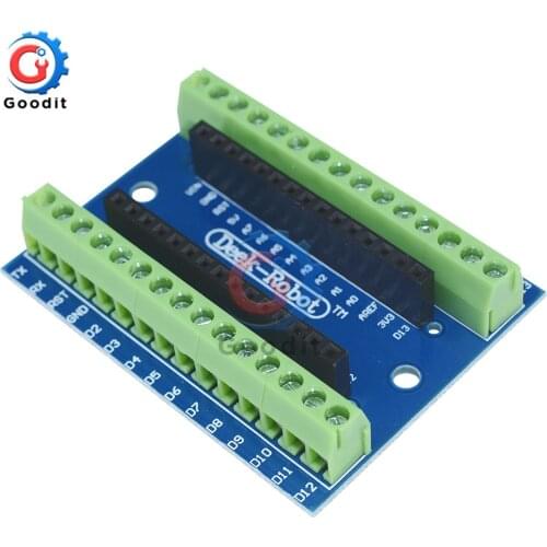 Standard Terminal Adapter Board For Arduino Nano 3.0 V3.0 AVR ATMEGA328P ATMEGA328P-AU Module Expansion Shiled Module
