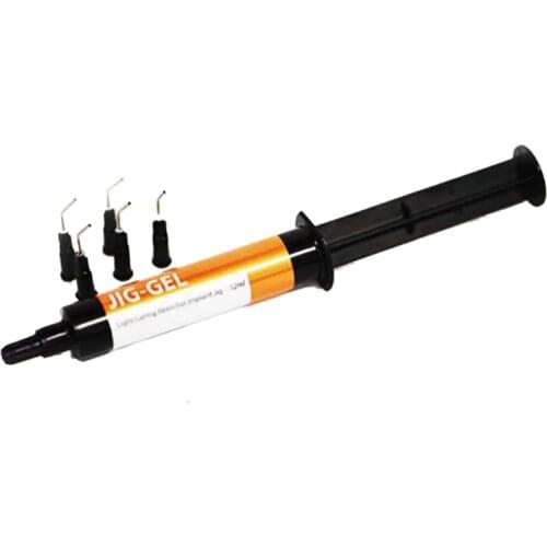 Implant jig-gel for dental clinic/ Jig-gel for implanting to hold the abutment