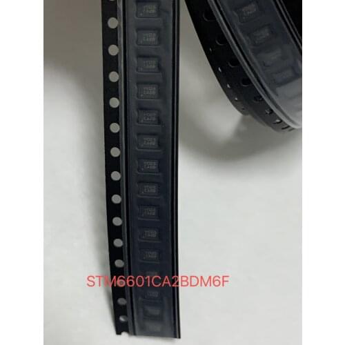 XFCZMG 5PCS STM6601CA2BDM6F Processor Supervisor 2.5V 1 Active High/Open Drain 12-Pin TDFN T/R
