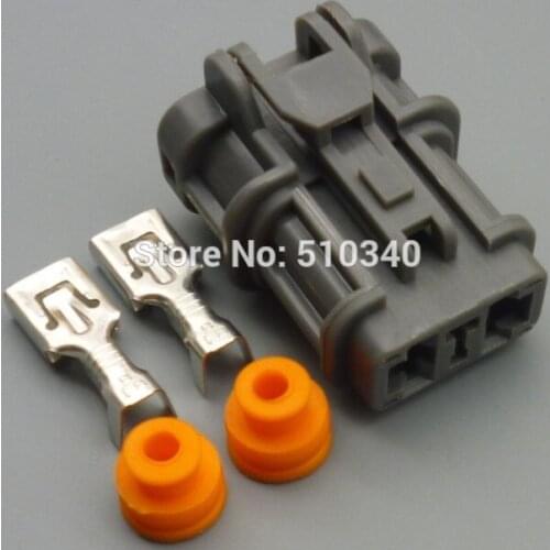 .1set waterproof 2 hole jacket Automotive connectors car connector plug with terminal