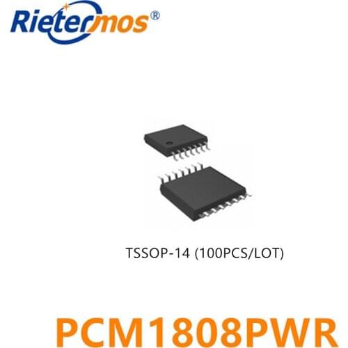 100PCS PCM1808PWR TSSOP14 PCM1808 TSSOP-14 PCM1808PW original