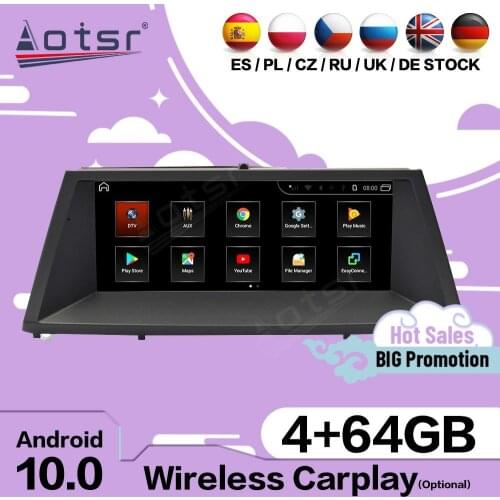 128G Carplay Multimedia Stereo Android Player For BMW X5 X6 2007 2008 2009 2010 Car GPS Navi Auto Audio Radio Receiver Head Unit