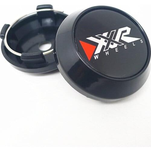 4pcs XXR 64mm Wheel Center Cap Hub Car Rims Dust Proof Cover Hubcaps Emblem Auto Styling Accessories