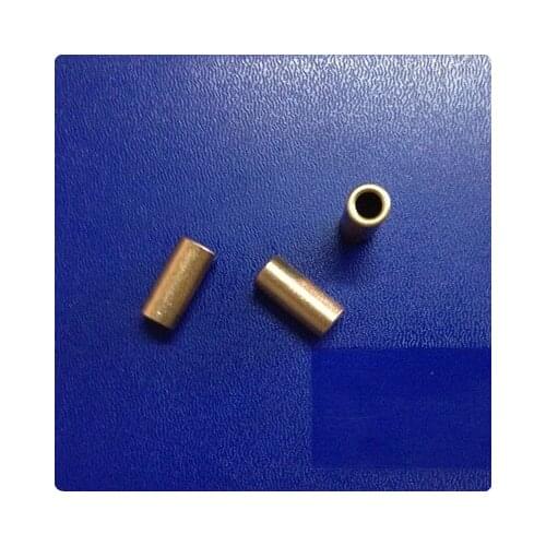 5*8*18mm Copper base powder metallurgical parts Powder Metallurgy oil bushing porous bearing Sintered copper sleeve